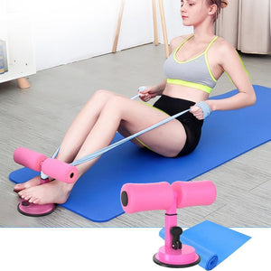 Bequee Multifunktion Einstellbare Sit-Up Bar Hilfsgerät/Pedal-Widerstand-Band