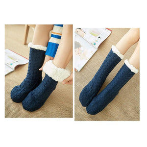 Ultra-Plüsch Weiche Rutschfeste Socken, 1 Paar