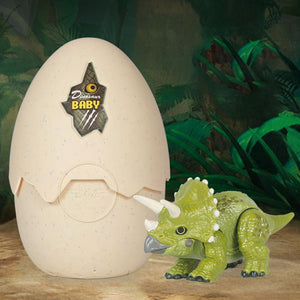 Dinosaurier-Eier mit realistischem Ton- und LED-Lichteffekt