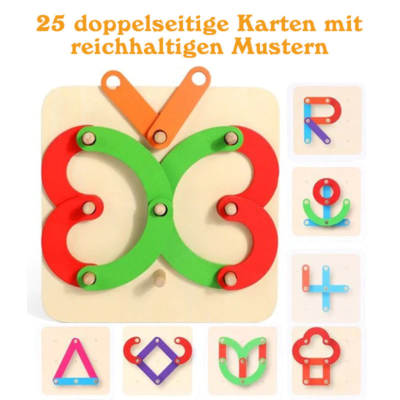 Multifunktionales Montessori-Säulen-Collage-Spielzeug