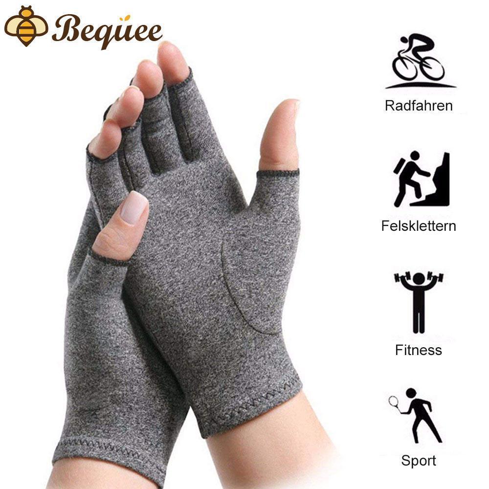 Bequee Anti-Arthritis-Schmerzen Handschuhe