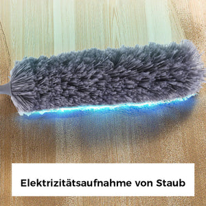 Einziehbarer Staubwedel aus Edelstahl