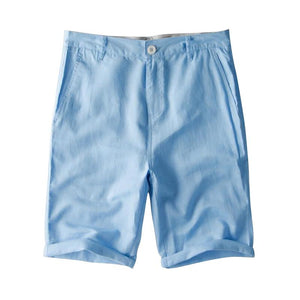 Herren Shorts aus Leinen & Baumwolle