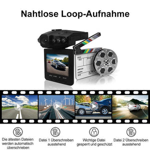 Auto-DVR, Dashboard-Kamera, Autorecorder / Verkehrs-Dashboard-Camcorder-Loop-Aufnahme-Keine Karte