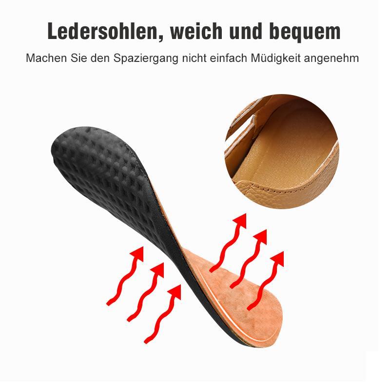 Die handgemachten für die Frauen mit weichem Boden Sandalen aus Leder
