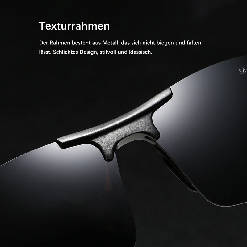 Sportsonnenbrille aus Aluminium und Magnesium