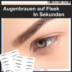 4D Haarähnliche authentische Augenbrauen (2 Stück)