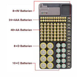 Batteriespeicher mit Tester