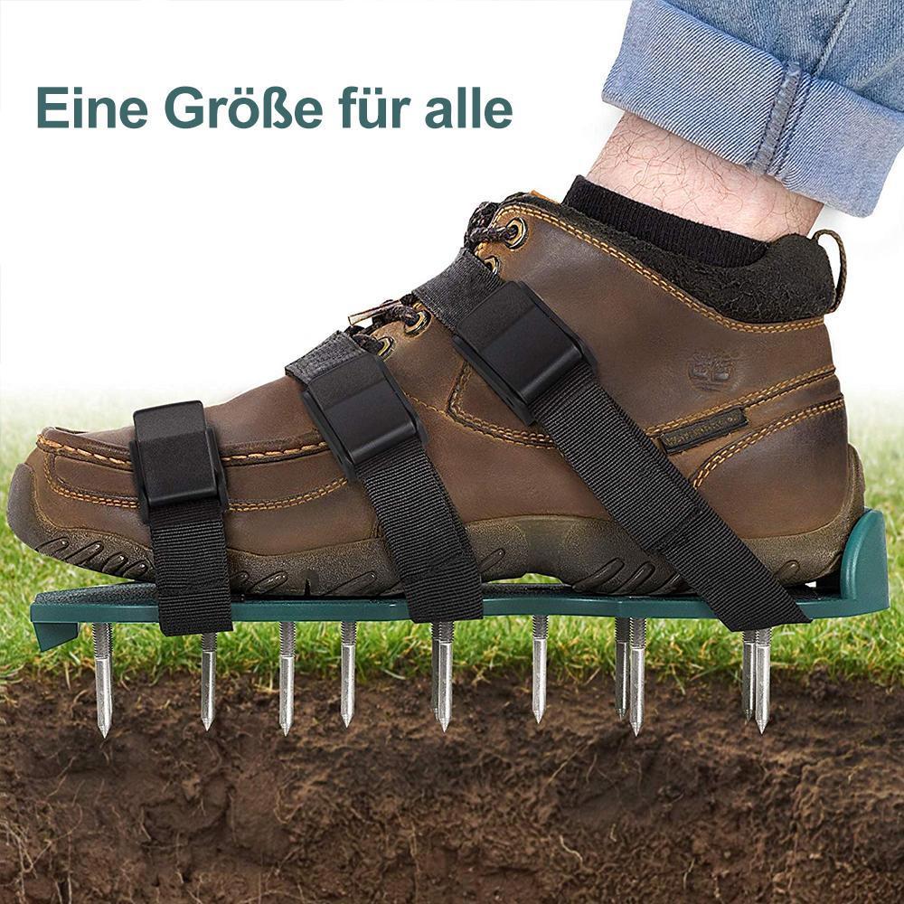 Rasenbelüfter Schuhe den Boden lösen, 1 Paar