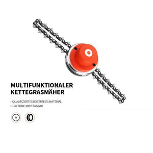 Multifunktionaler Kettegrasmäher