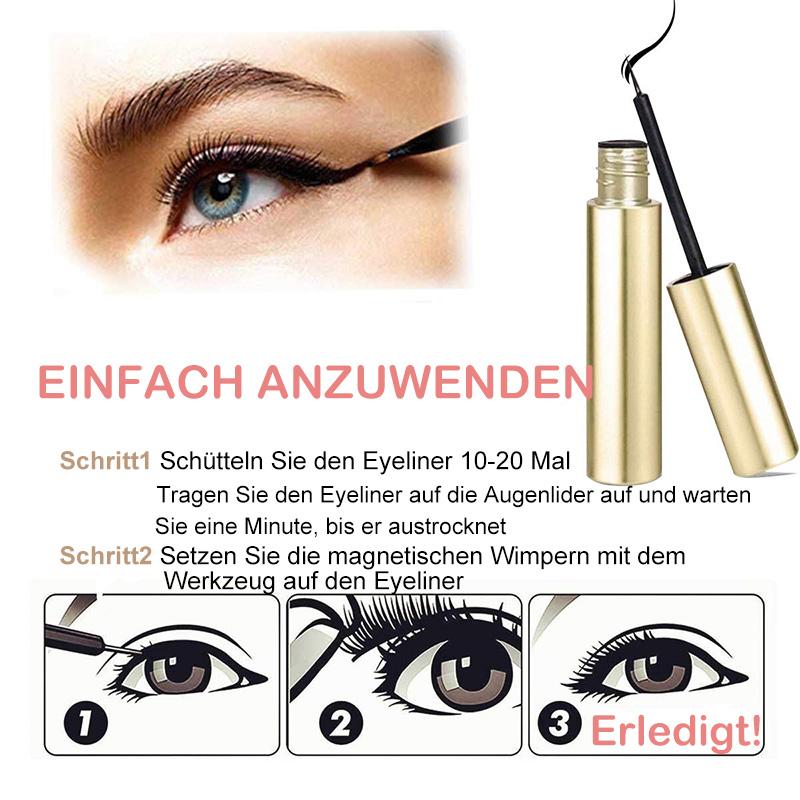 Magnetischer Eyeliner und Wimpern-Kit