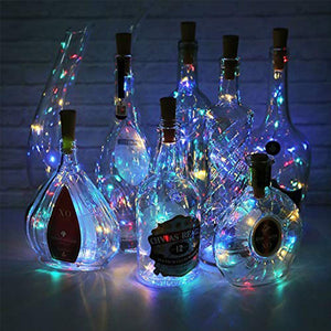 LED Flaschenlicht Korken Nachtlicht DIY Deko Geschenk ( 5 kaufen, 4 bezahlen )