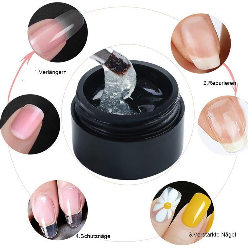 Gebrochenes Nagelreparaturgel