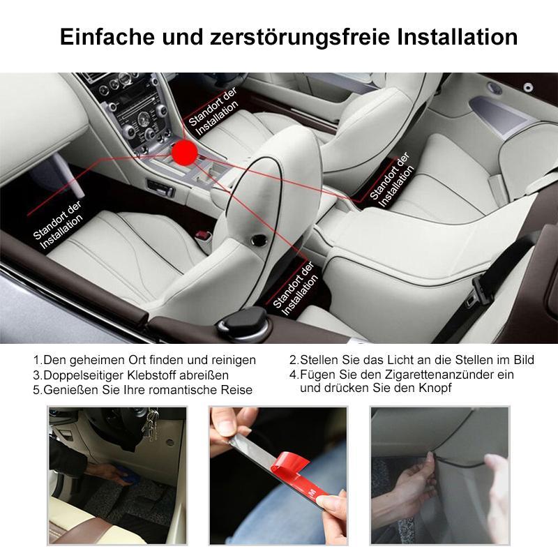Auto-Innenbeleuchte mit Sound-Aktiv-Funktion und drahtloser Fernbedienung