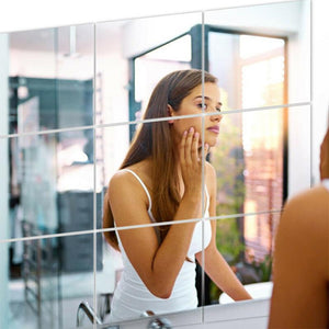 Moderne selbstklebende Spiegel-Wandaufkleber