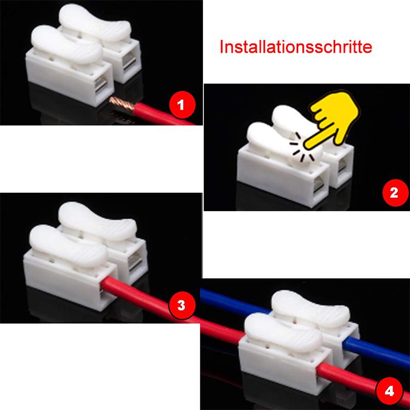 Feder Schnellverbinder Kabel