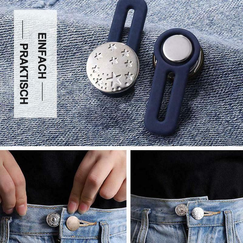 Einziehbarer Knopf für Jeans