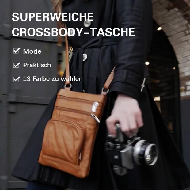 Superweiche Crossbody-Tasche , 13 Farbe