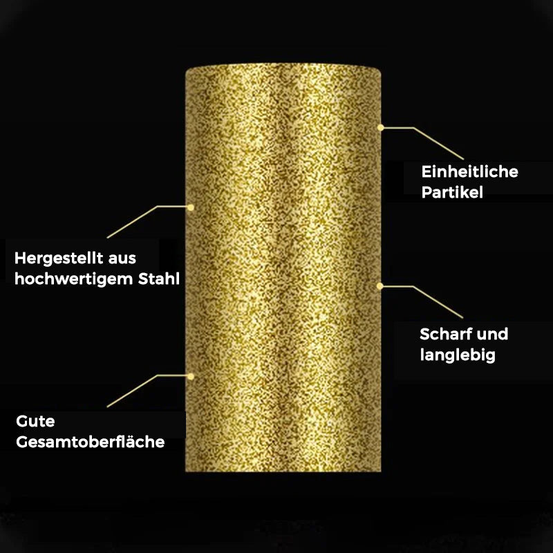 Schleifen elektromechanischer Schleifkopf elektrische Feile Schmirgel