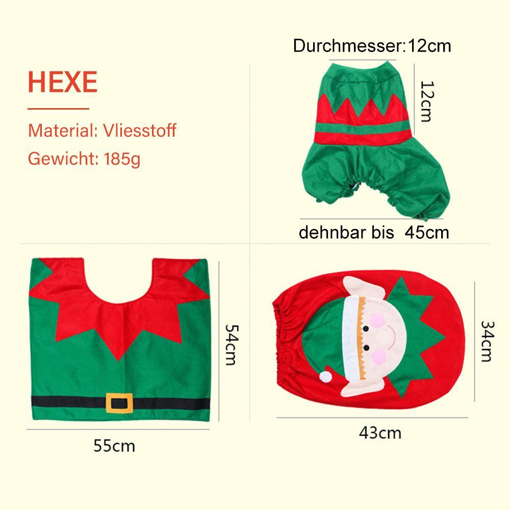 Weihnachten Toilettensitz Abdeckung Dekorationen