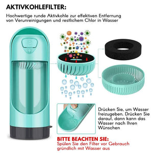 Tragbarer Wasserbecher für Haustiere