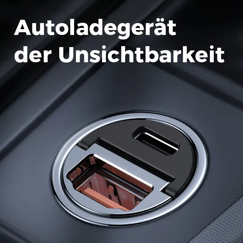 Praktisches Autoladegerät mit Schnellladung