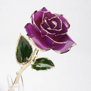 Blüte Ewige 24K Gold Rose